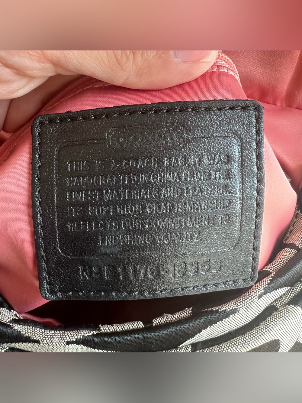 Coach Kristen Op Art Hobo Bag - Picture 6 of 7